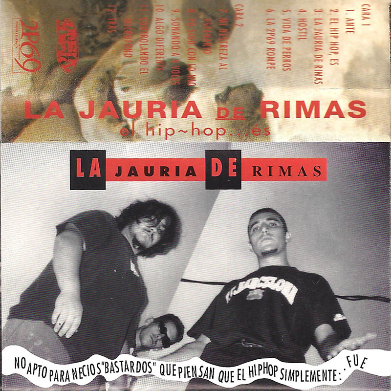 Jauría De Rimas Cassette 1995